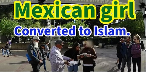 Mexican girl converted to Islam/BALBOA PARK