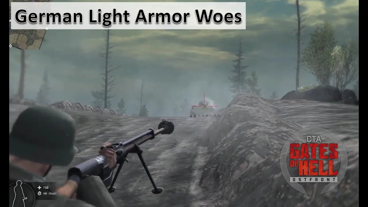[Conquest] Soviet Armor Scores Kills vs Early German Armor l Gates of Hell: Ostfront