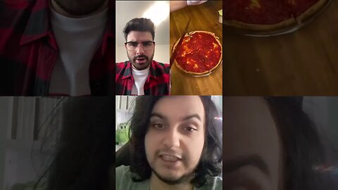 IT'S UNDER THE SAUCE #shorts #shortsfeed #duet #sauce #pizza #chicagopizza #foryoupage