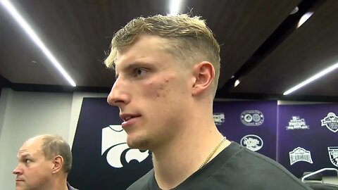 Kansas State Football | Nate Matlack Postgame Interview | K-State 45, SEMO 0