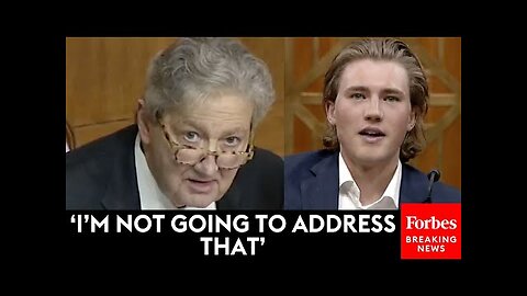 John Kennedy Has Tense Questioning Of Olympic Athlete Who Refuses To Answer