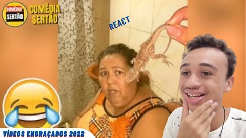 Reagindo Vídeos ENGRAÇADOS 2022 de AGOSTO - Tente Não Rir Memes [VALE A PENA RIR DE NOVO