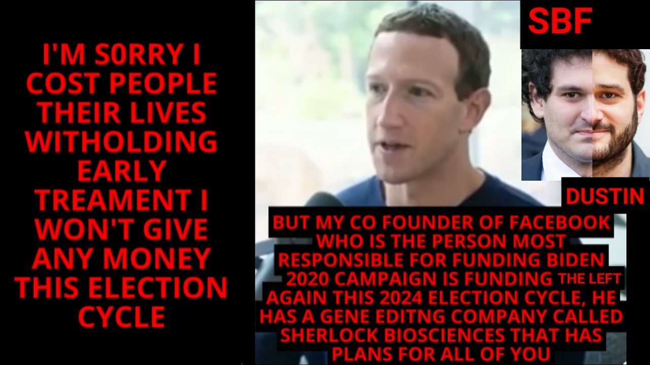 PF!ZER PFUNDED PFACEB00K PF0UNDER$ ARE PFRAUD$ ($T!LL PFUND!NG THE LEFT!$T$ IN 2O24) Part 3