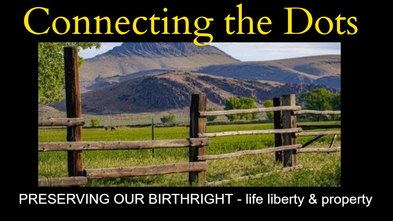 PRESERVING OUR BIRTHRIGHT - life liberty & property