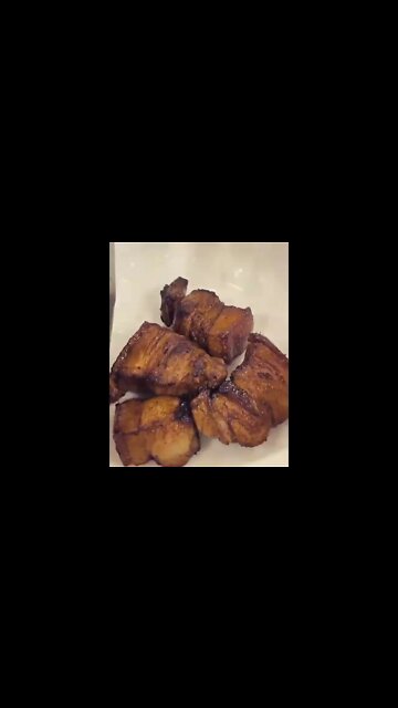Marinated & saucy fried pork | @marvinagustin on IG 🐽😃 #shorts
