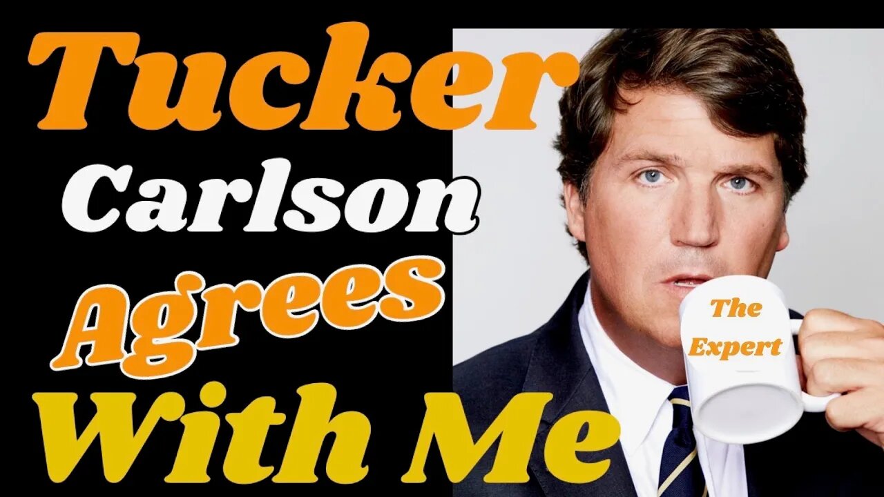 Tucker Carlson Agrees with Me About #Russia.