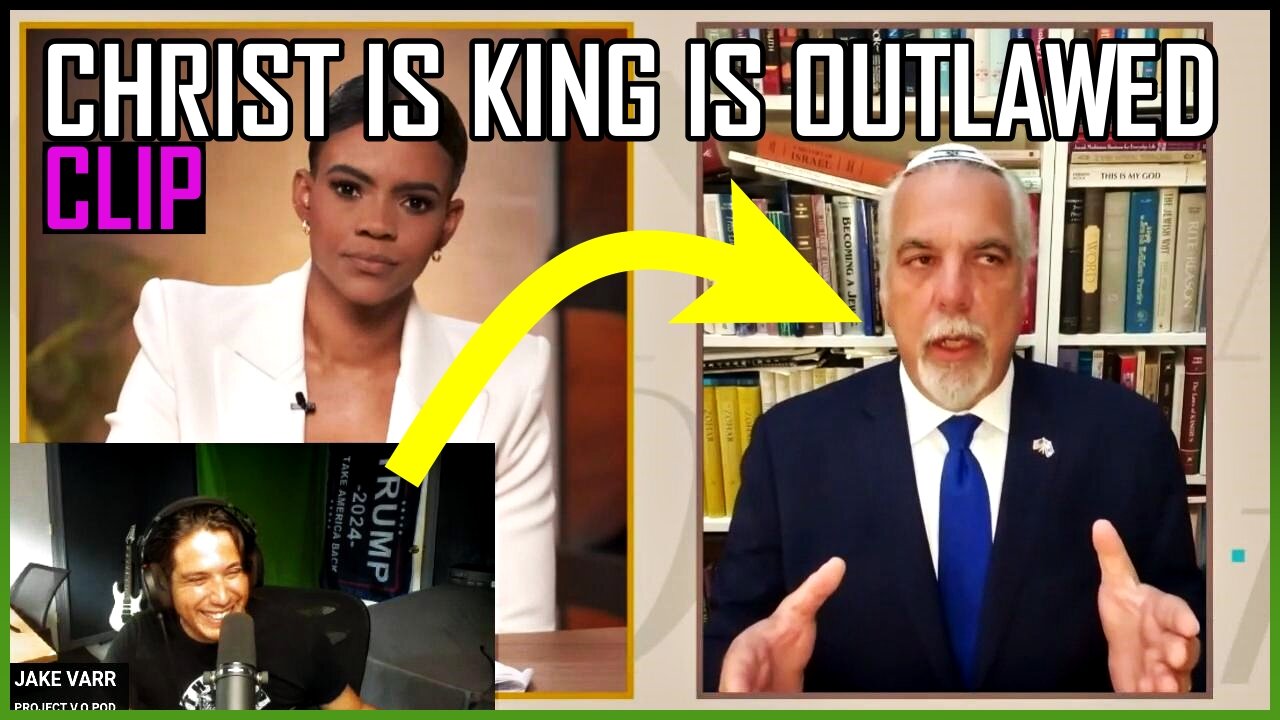 Candace Owens exposes Rabbi Barclay, proving jews use leftist tactics.