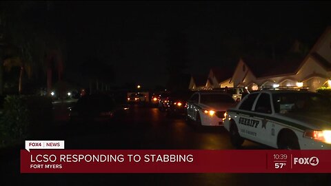 LCSO responding to stabbing in Fort Myers