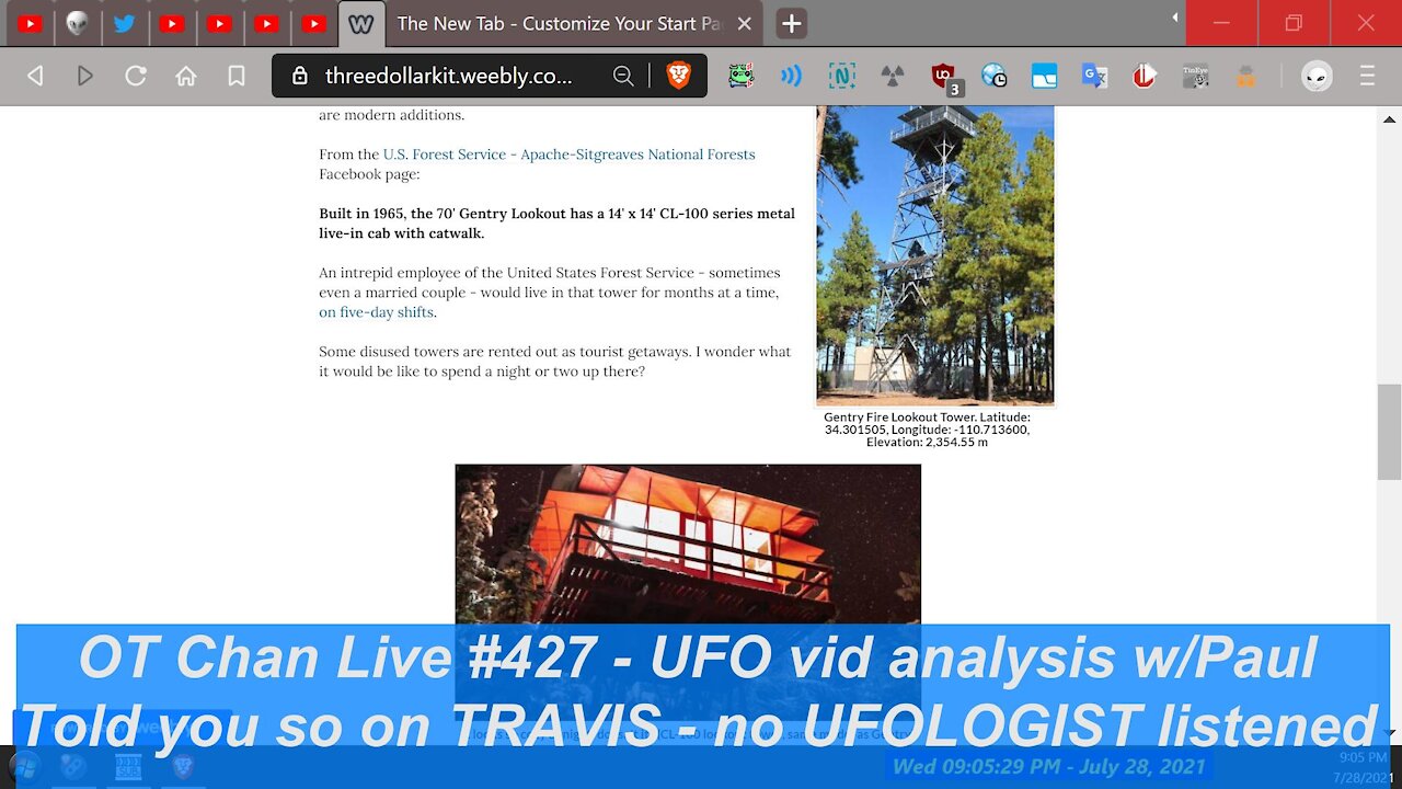 I Told you so! TRAVIS story was Bunk! + Bristol UAP analyzed by Paul - OT Chan Live-427