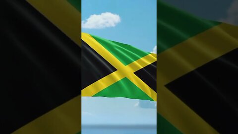 CORES DA BANDEIRA DO PAIS DA JAMAICA