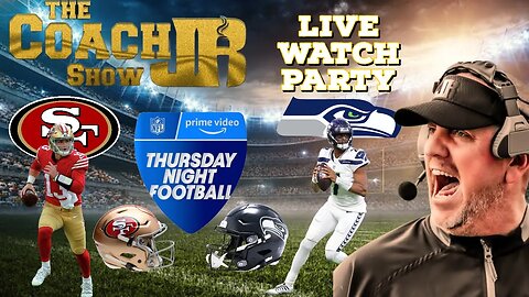 LIVE SUPER CHAT | NFC WEST SHOWDOWN | GENO VS PURDY | THE COACH JB SHOW LIVE WATCH PARTY