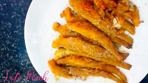 HOW TO MAKE LOTE MACH FRY | LOTE FISH FRY RECIPE IN HINDI | FOOD COURT