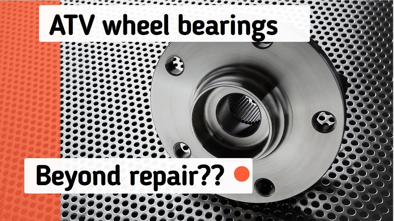 Honda TRX 90 Wheel Bearing Replacement | 2006