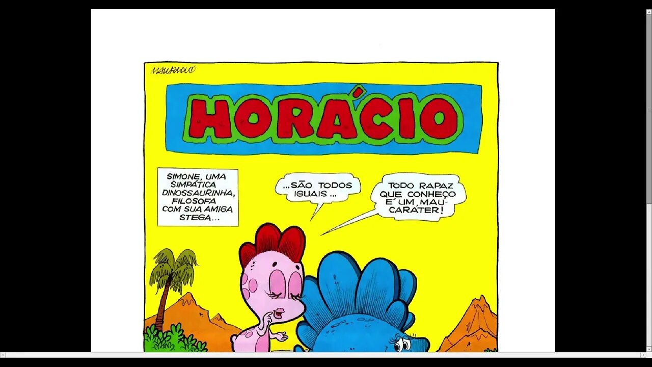 Horácio [Pause o Vídeo Caso Não Consiga Ler]