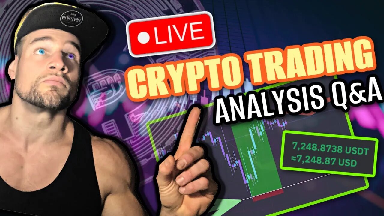 🔴 LIVE - BITCOIN LONG TRADE | BITCOIN ALTCOINS Market Analysis