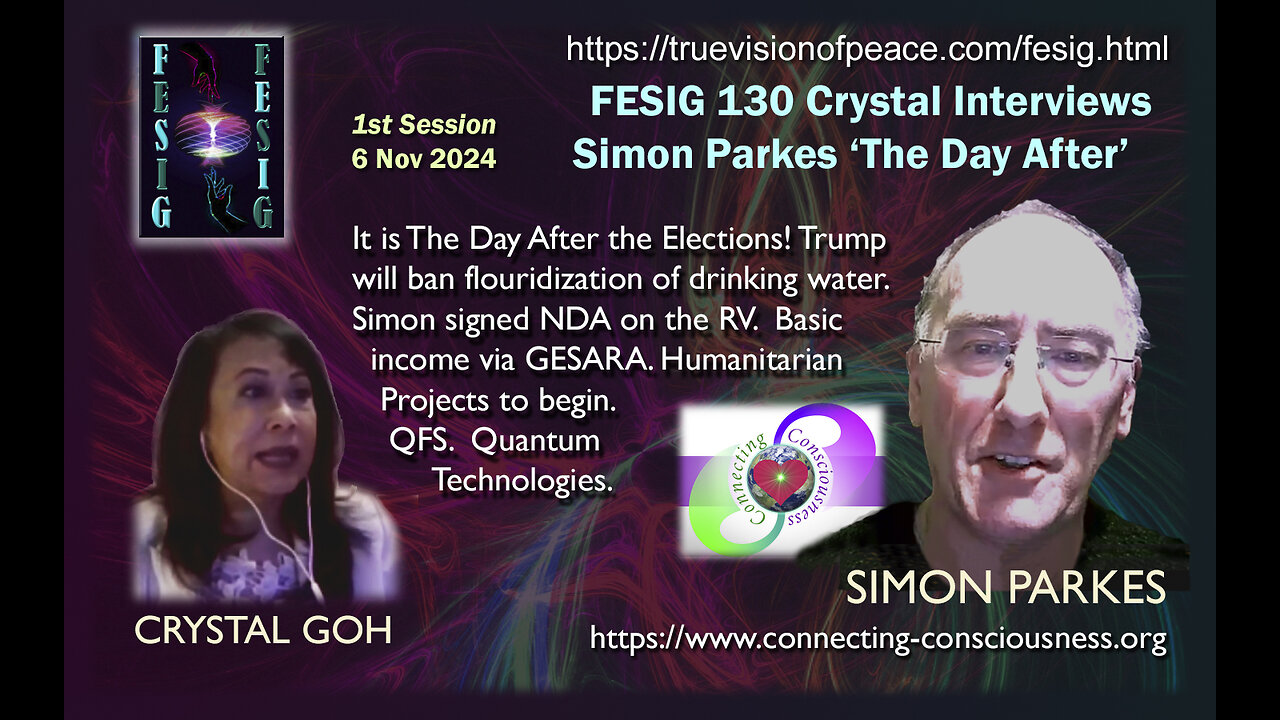 FESIG 130 Crystal Interviews Simon Parkes ‘The Day After’