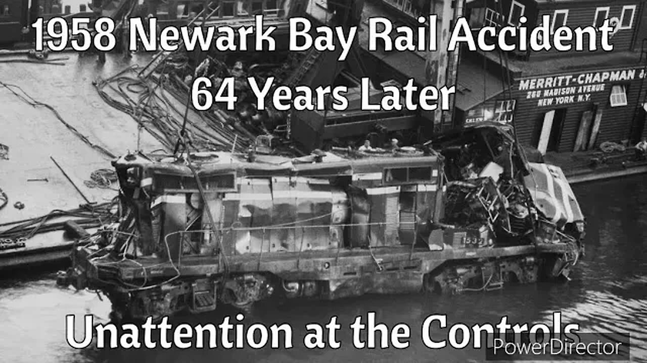 Train Wrecks: The 1958 Newark Bay Rail Accident 64 Years Later