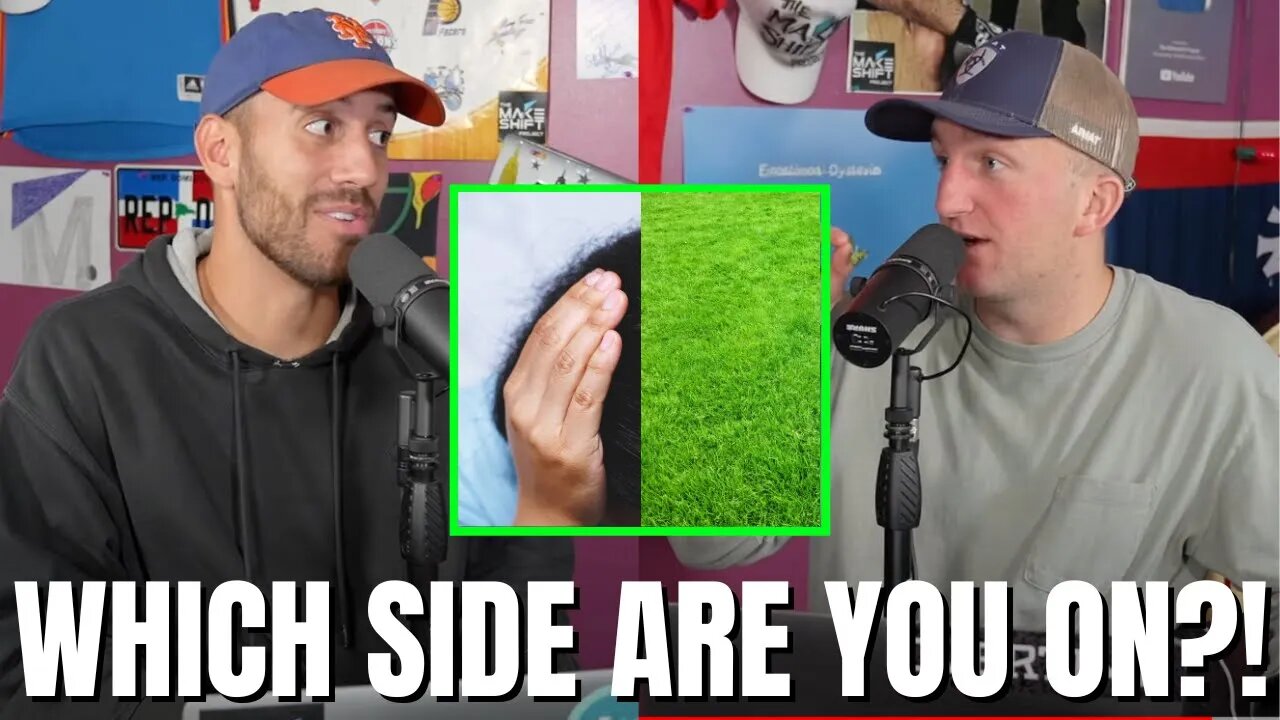 More BLADES OF GRASS or STRANDS OF HAIR?! 💇♂️🌱