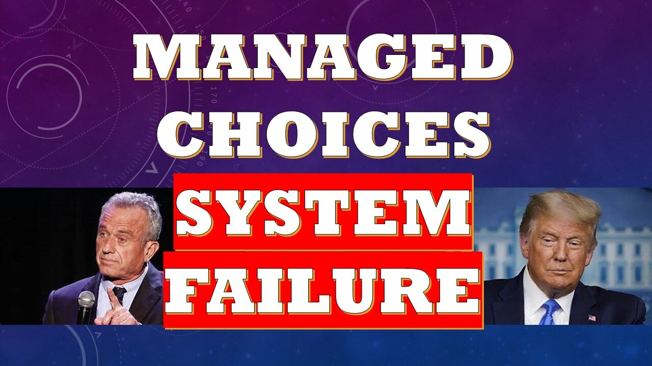 Elite Control Via Choice Management is Experiencing a System Failure in the Presidential Race