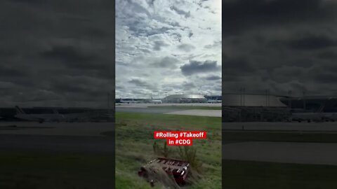 Rolling TakeOff in Paris CDG