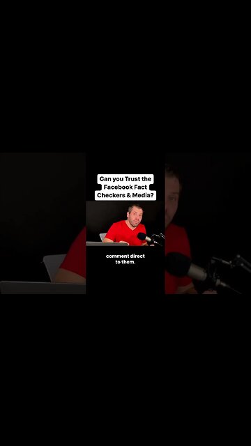 Can you Trust Facebook Fact Checkers & the Media? #shorts