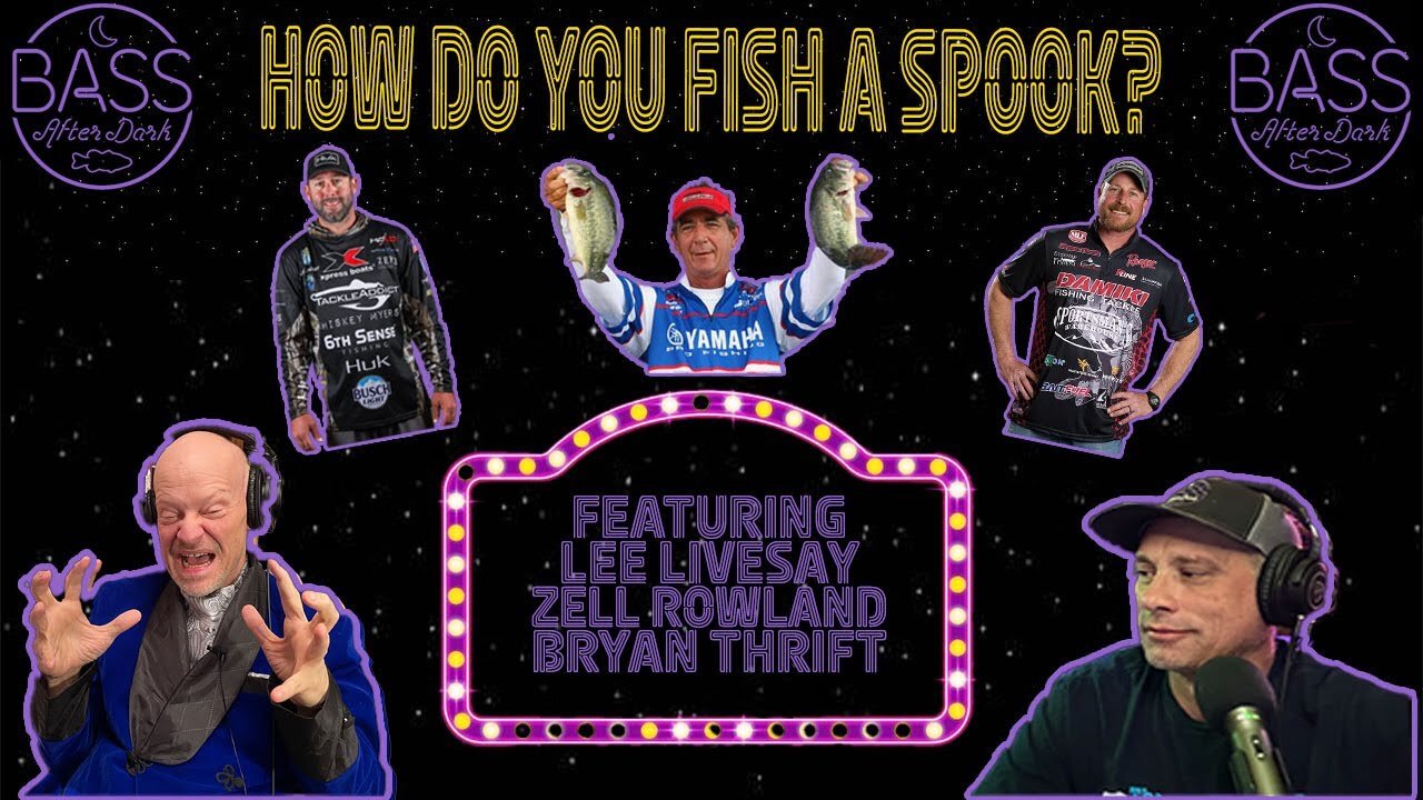 How do you fish a Spook? (ft. Zell Rowland, Bryan Thrift, and Lee Livesay)