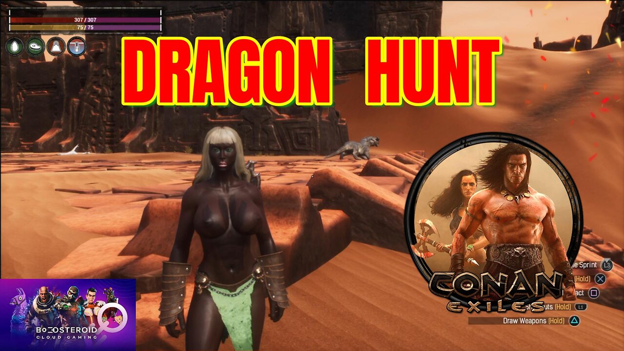 Conan Exiles Dragon Hunt Busty, Boobs #Boosteroid #conanexiles