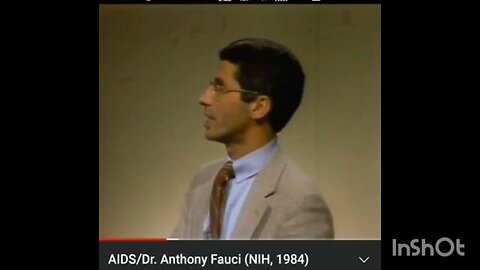 AIDS/Dr. Anthony Fauci (NIH, 1984) "We Introduce A Virus Into The Population"