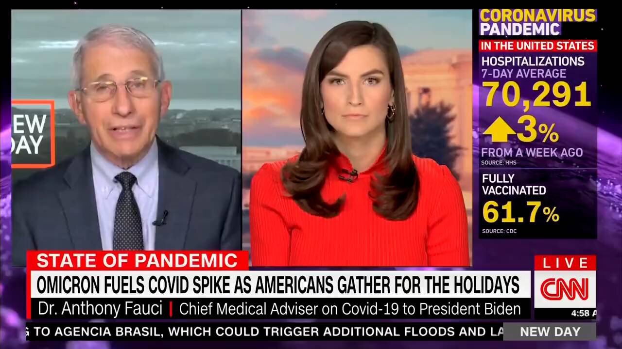 Dr. Fauci says Americans should 'stay away from' New Year's Eve parties: