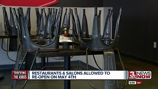 Restaurants & Salons Allowed to Re-open May 4