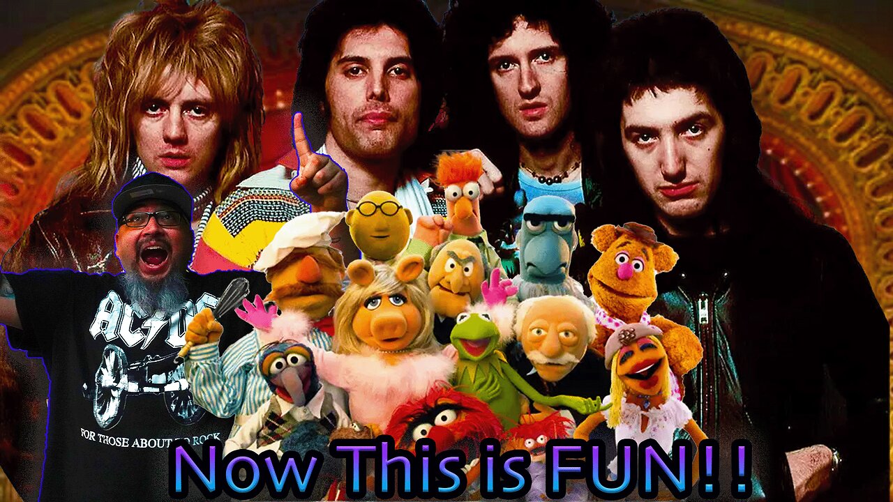 This is absolutely hilarious!!! Bohemian Rhapsody | Queen + The Muppets | Reaction Video