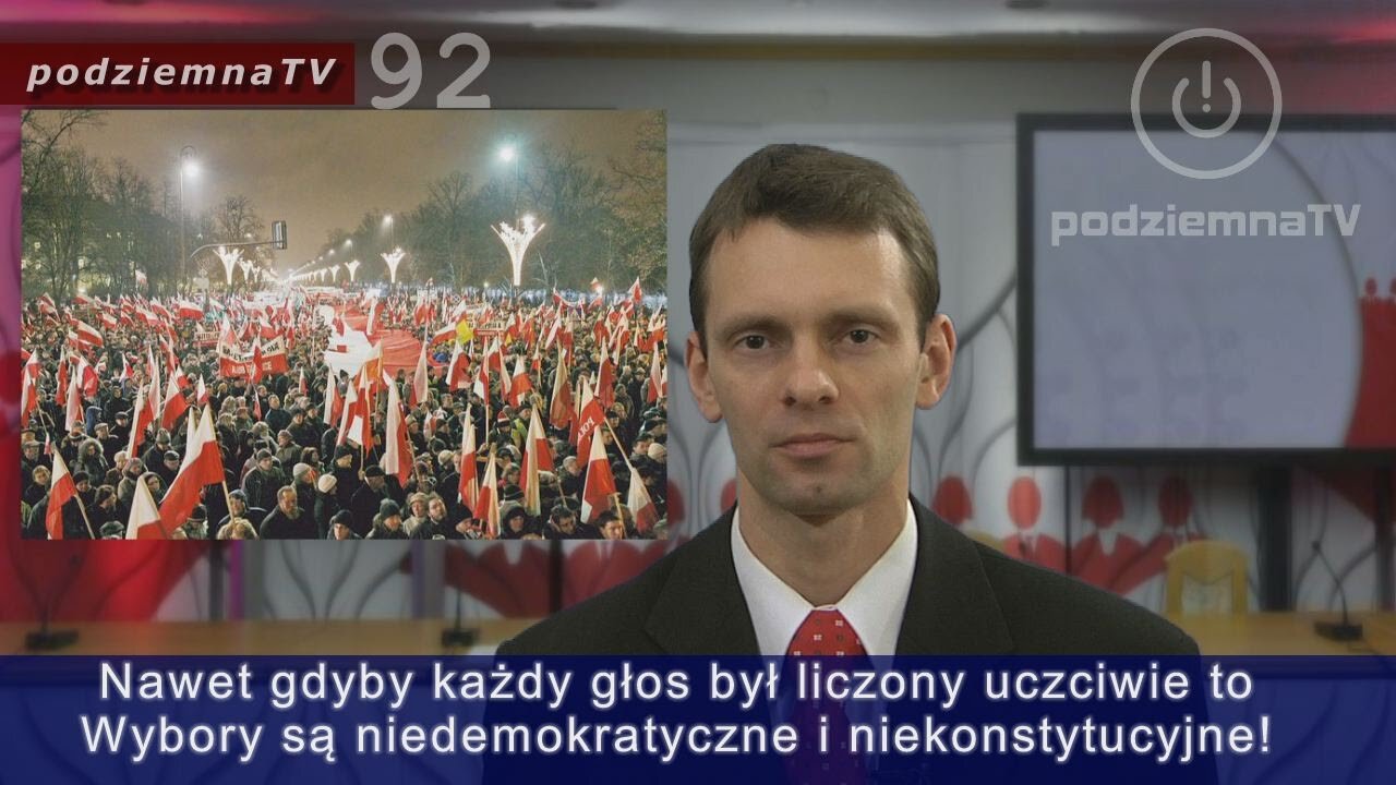 podziemna TV - PROTESTY uliczne w obronie demokracji #92 (12.12.2014)