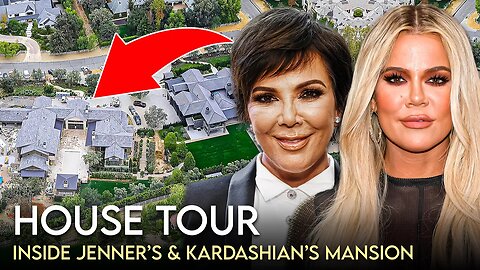 Kris Jenner & Khloe Kardashian | House Tour | New NEXT-DOOR Hidden Hills Mansions