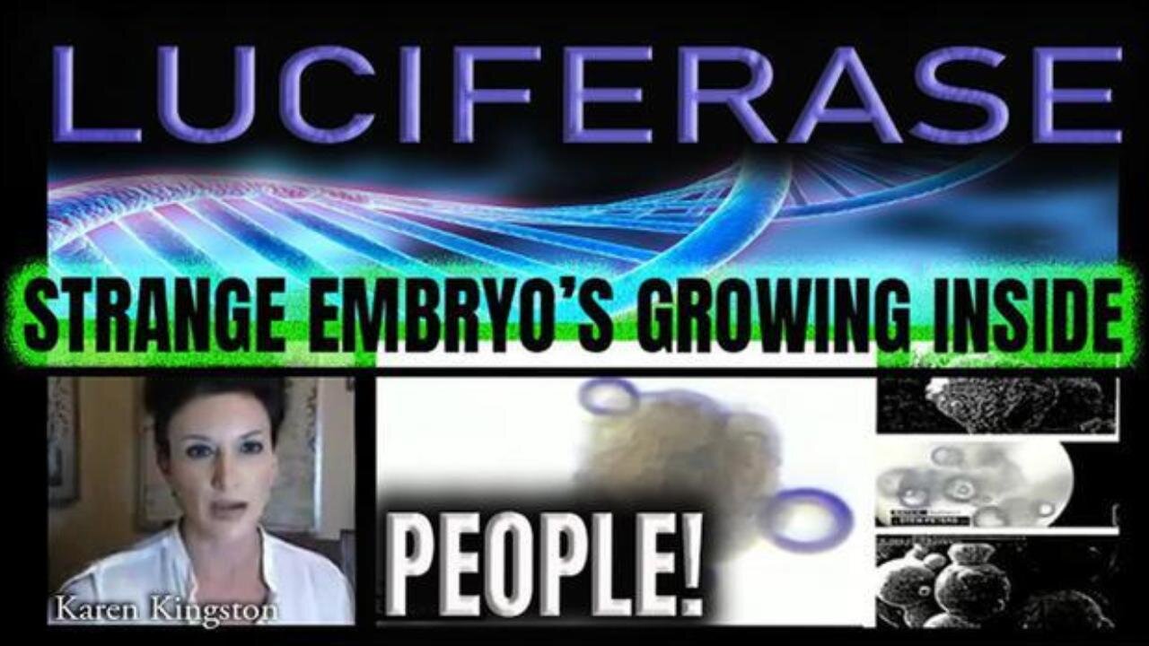 Luciferase - STRANGE EMBRYOS Growing Inside People's Bodies & More - Karen Kingston (12.12.22)
