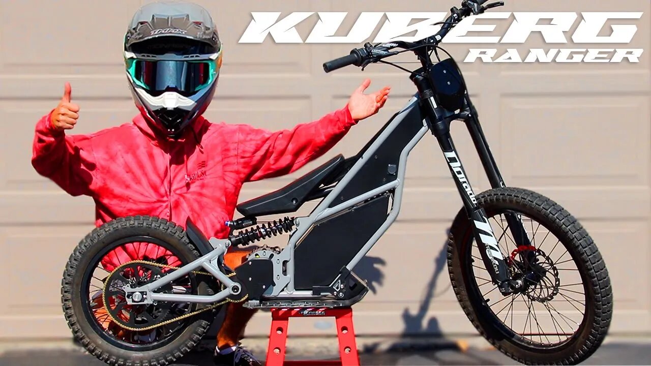 Delivery of NEW Epic E-Bike!! Kuberg Ranger