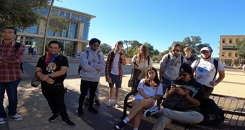 Texas A&M: Small Crowds, Very Civil Students, Many Great Conversations, Jesus Is Exalted, One of The Best Days I've Ever Had On Campus Preaching the Gospel!