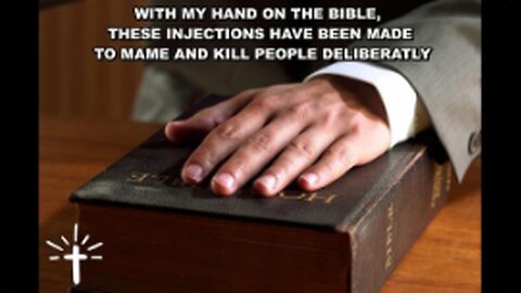 WITH MY HAND ON THE BIBLE, THESE INJECTIONS HAVE BEEN MADE TO MAME AND KILL PEOPLE DELIBERATLY