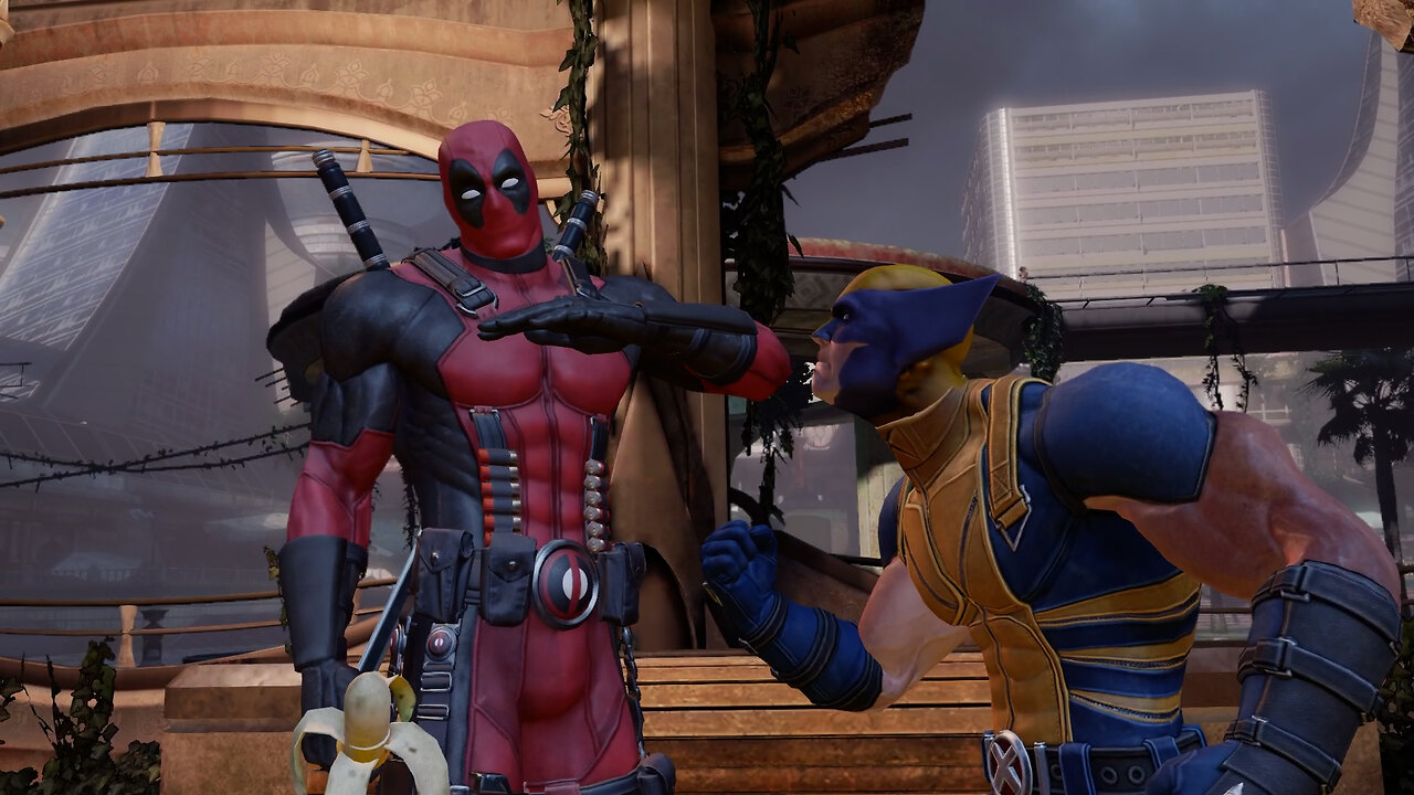 Wolverine Call Deadpool a ASS BOB