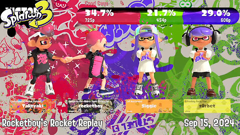 RRR Sep 15, 202: Splatoon 3 (Grand Fest... and Tricolor)