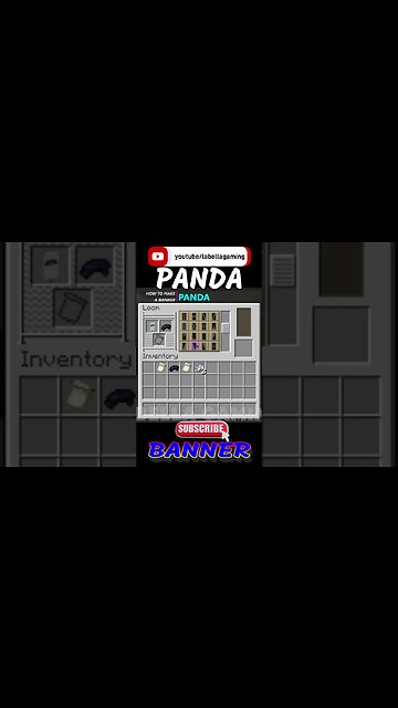 Panda Banner | Minecraft