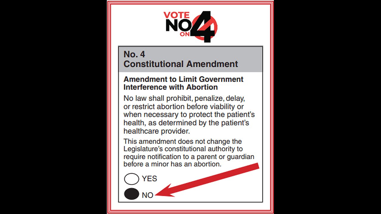 Florida: Vote No On Pro-Abortion Amendment 4