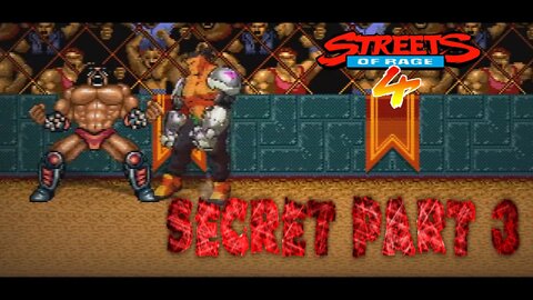 Streets of Rage SECRET part 3 - Abadede the Muscle