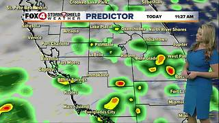 FORECAST: Mostly cloudy Monday with scattered storms