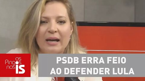 Joice: PSDB erra feio ao defender Lula na disputa em 2018