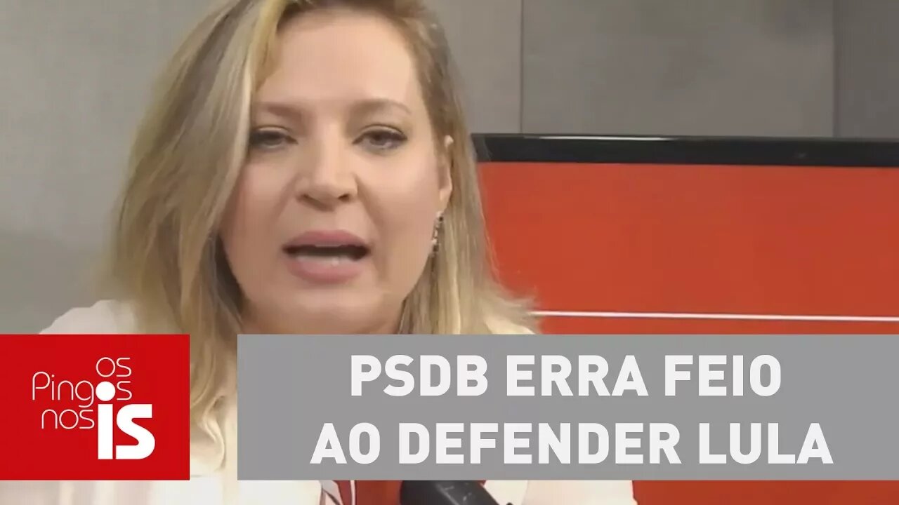 Joice: PSDB erra feio ao defender Lula na disputa em 2018