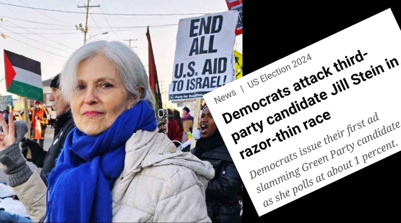 Dems go FULL BLUE MAGA in Jill Stein attack ad