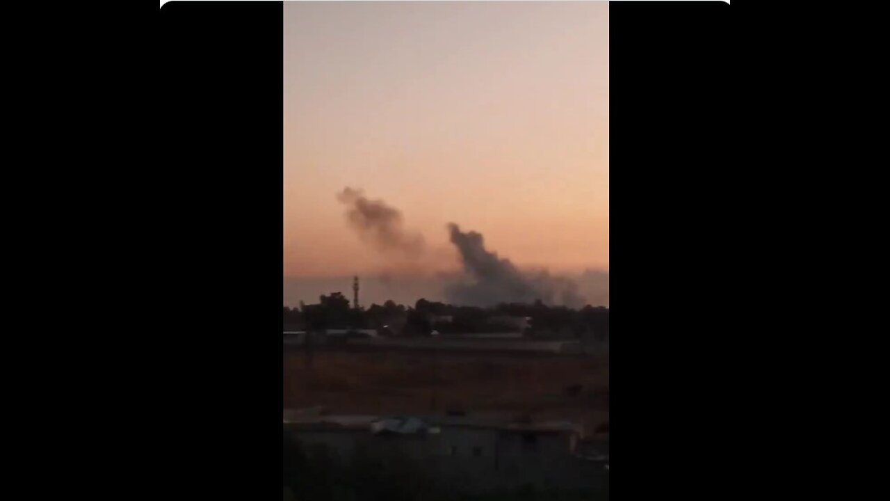 Israeli Airstrikes Cause Explosions Over Homs