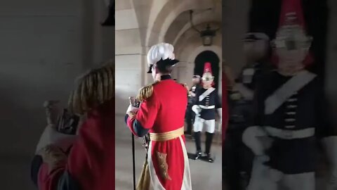 King's body guard and the kings guard #horseguardsparade