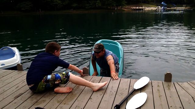 Paddle Boat Nope