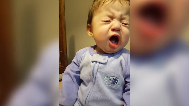 Baby Boy Tries A Lemon For The First Time